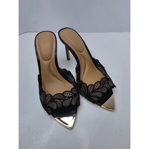 I.N.C. Amraa Black Lace Sandals Size 7